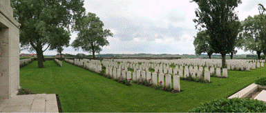 A cemetery with white headstones

Description automatically generated with low confidence